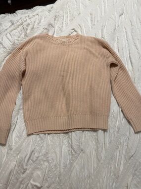 Copper key Knit Sweater - Blush